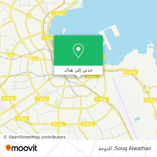 خريطة Souq Alwathan