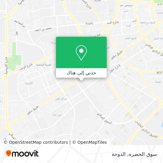 خريطة سوق الخضره
