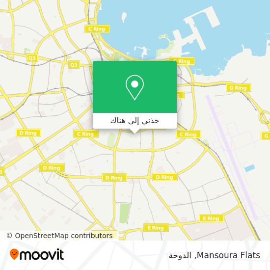 خريطة Mansoura Flats