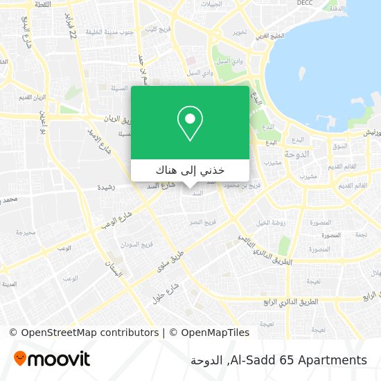 خريطة Al-Sadd 65 Apartments