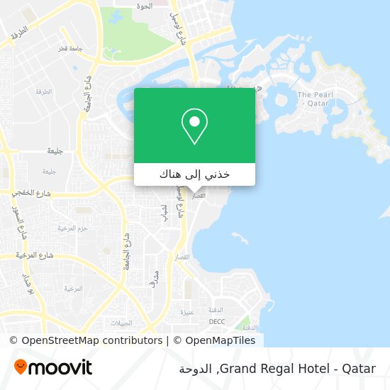 خريطة Grand Regal Hotel - Qatar