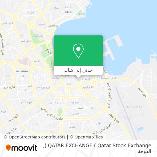 خريطة QATAR EXCHANGE ( Qatar Stock Exchange )