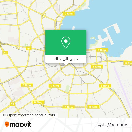 خريطة Vodafone