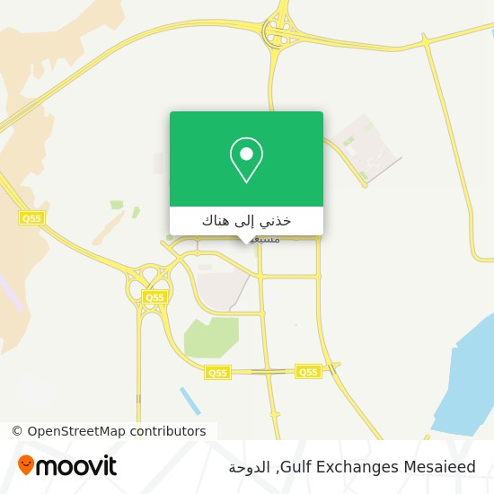 خريطة Gulf Exchanges Mesaieed