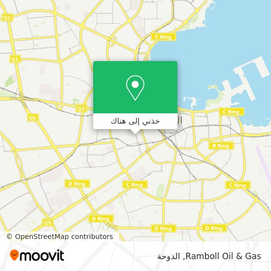 خريطة Ramboll Oil & Gas