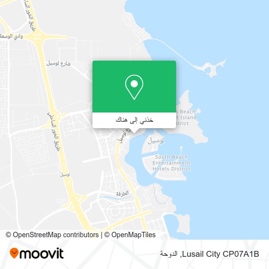 خريطة Lusail City CP07A1B