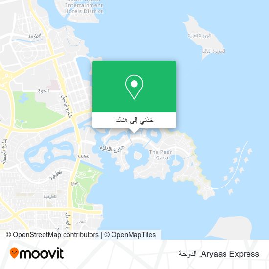 خريطة Aryaas Express