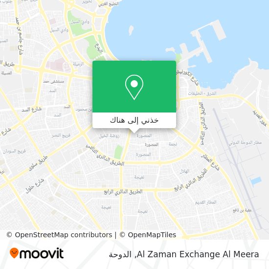 خريطة Al Zaman Exchange Al Meera