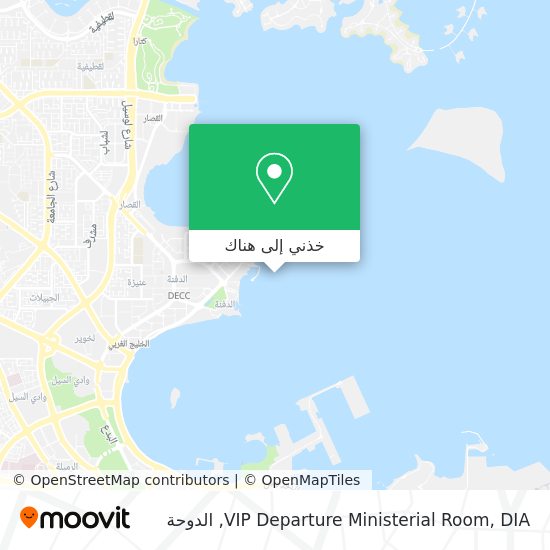 خريطة VIP Departure Ministerial Room, DIA