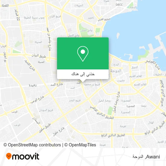 خريطة Awani