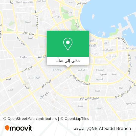 خريطة QNB Al Sadd Branch
