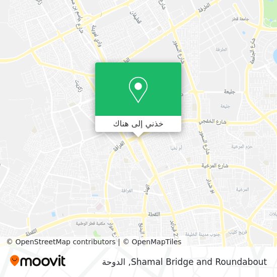 خريطة Shamal Bridge and Roundabout