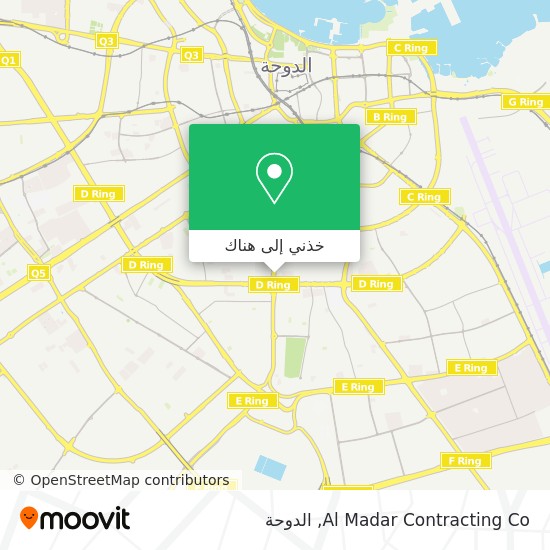 خريطة Al Madar Contracting Co