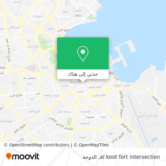 خريطة al koot fort intersection