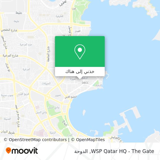 خريطة WSP Qatar HQ - The Gate