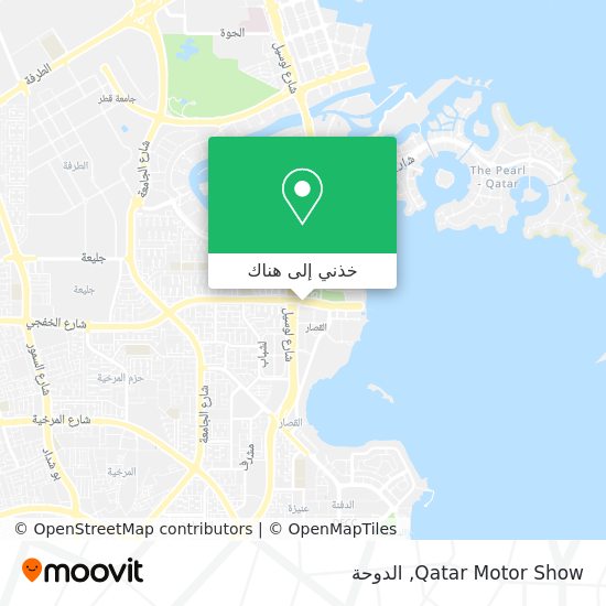 خريطة Qatar Motor Show