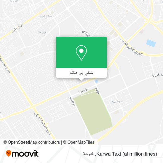 خريطة Karwa Taxi (al million lines)