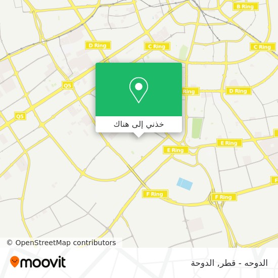 خريطة الدوحه - قطر