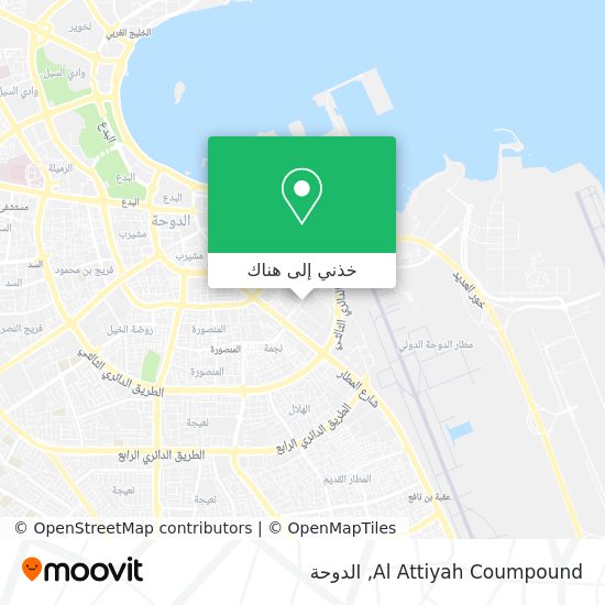 خريطة Al Attiyah Coumpound