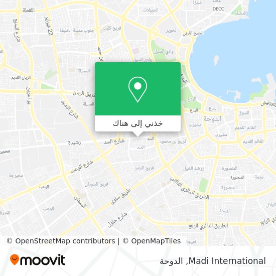 خريطة Madi International