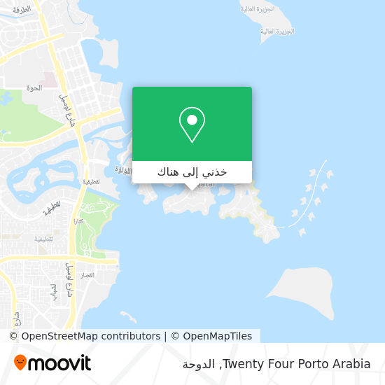 خريطة Twenty Four Porto Arabia