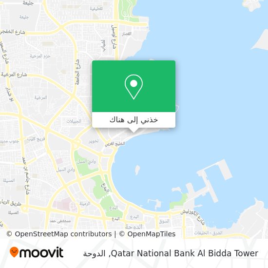 خريطة Qatar National Bank Al Bidda Tower