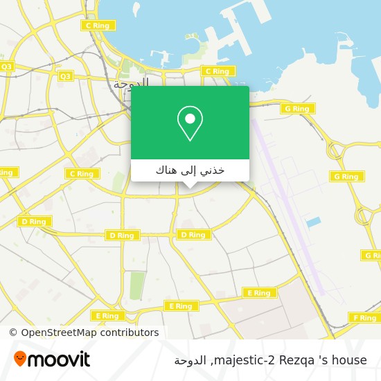 خريطة majestic-2 Rezqa 's house