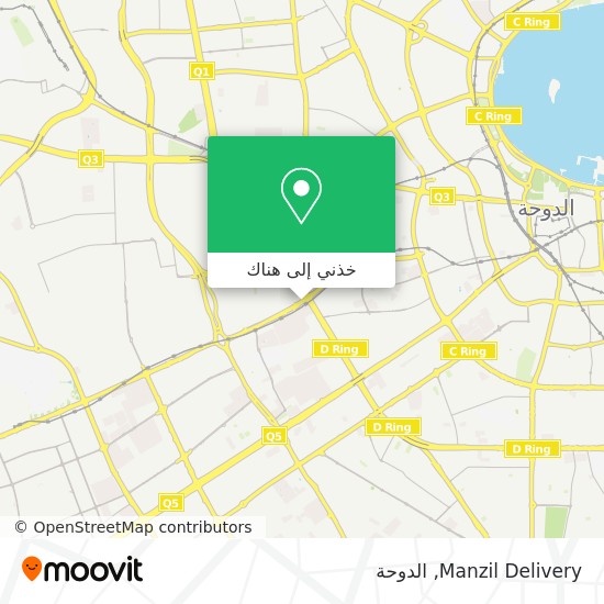 خريطة Manzil Delivery
