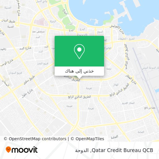 خريطة Qatar Credit Bureau QCB