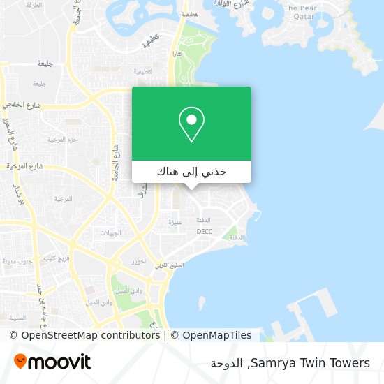خريطة Samrya Twin Towers