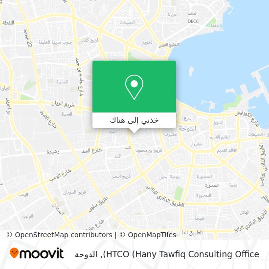 خريطة HTCO (Hany Tawfiq Consulting Office)