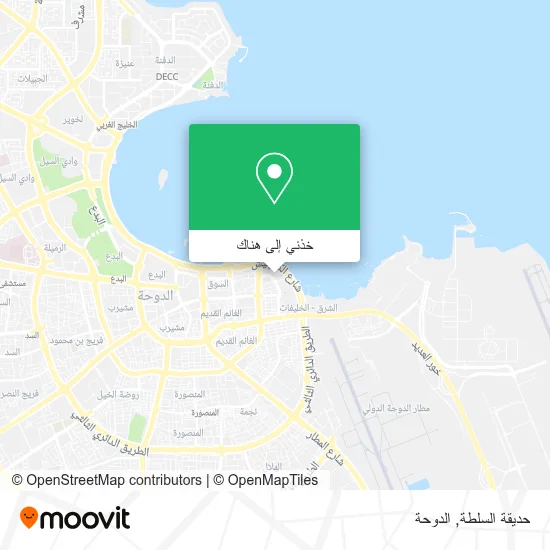 خريطة حديقة السلطة