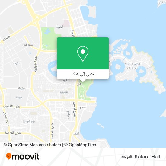 خريطة Katara Hall