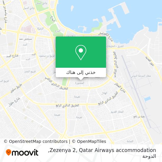 خريطة Zezenya 2, Qatar Airways accommodation