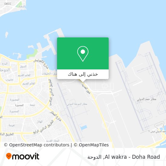 خريطة Al wakra - Doha Road