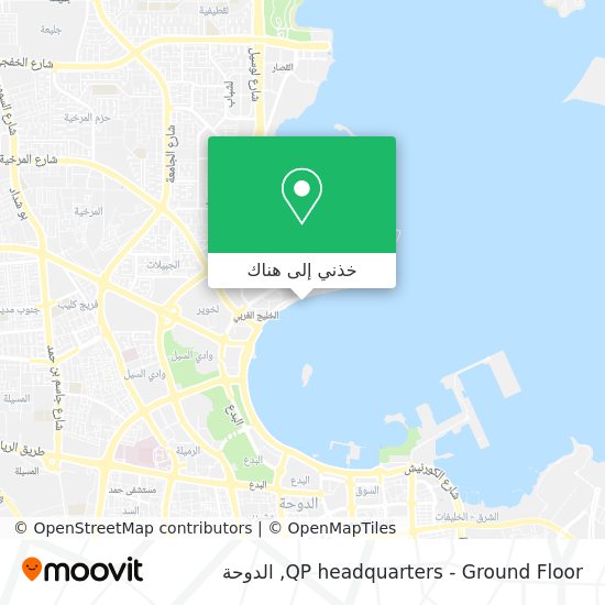 خريطة QP headquarters - Ground Floor