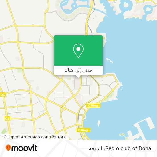 خريطة Red o club of Doha
