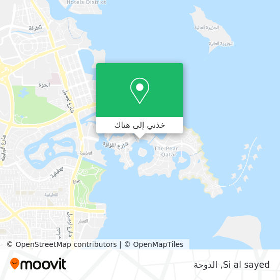 خريطة Si al sayed
