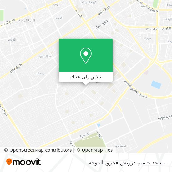 خريطة مسجد جاسم درويش فخرو