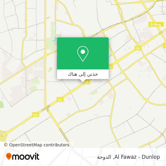 خريطة Al Fawaz - Dunlop