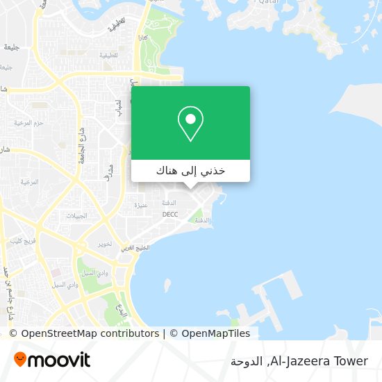 خريطة Al-Jazeera Tower
