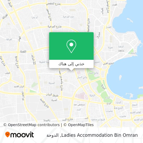 خريطة Ladies Accommodation Bin Omran