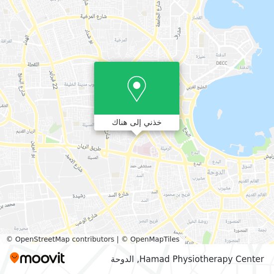 خريطة Hamad Physiotherapy Center