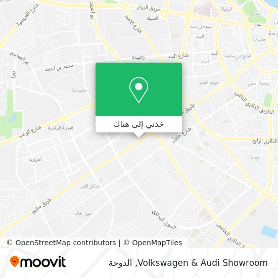 خريطة Volkswagen & Audi Showroom