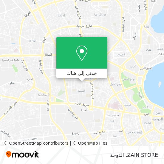 خريطة ZAIN STORE