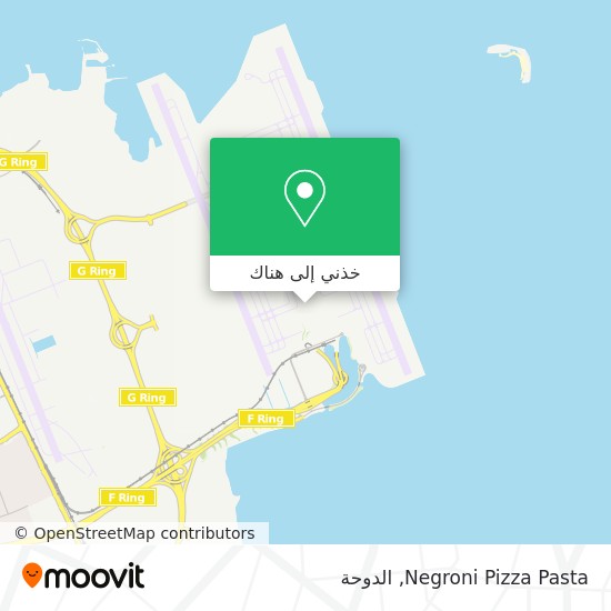 خريطة Negroni Pizza Pasta