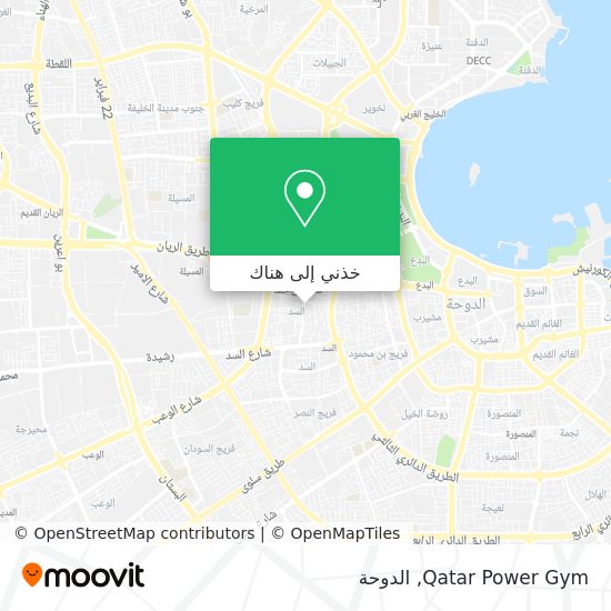 خريطة Qatar Power Gym