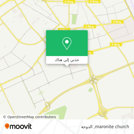 خريطة maronite church