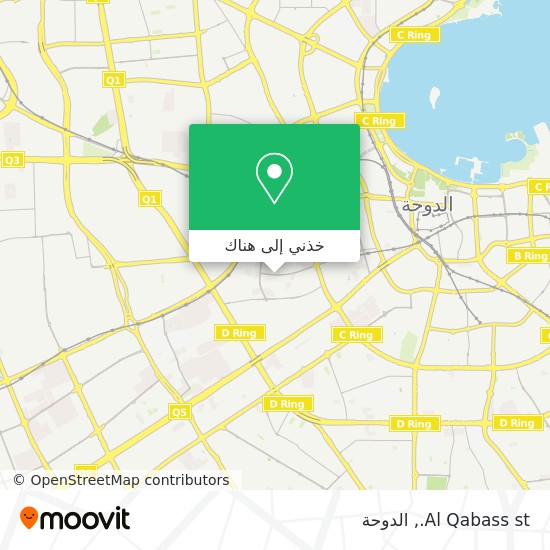 خريطة Al Qabass st.