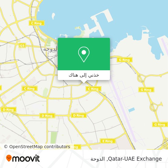 خريطة Qatar-UAE Exchange